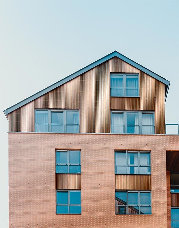 casa moderna dos pisos